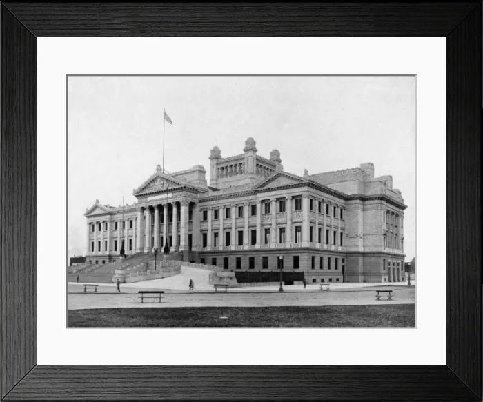 Framed Print : Palacio Legislativo, Montevideo Framed Print : Palacio Legislativo, Montevideo