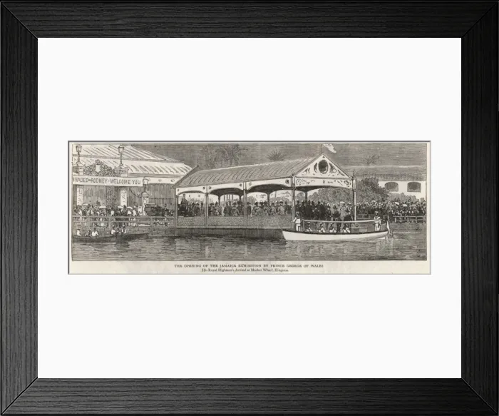 Framed Print : The Jamaica Exhibition Framed Print : The Jamaica Exhibition