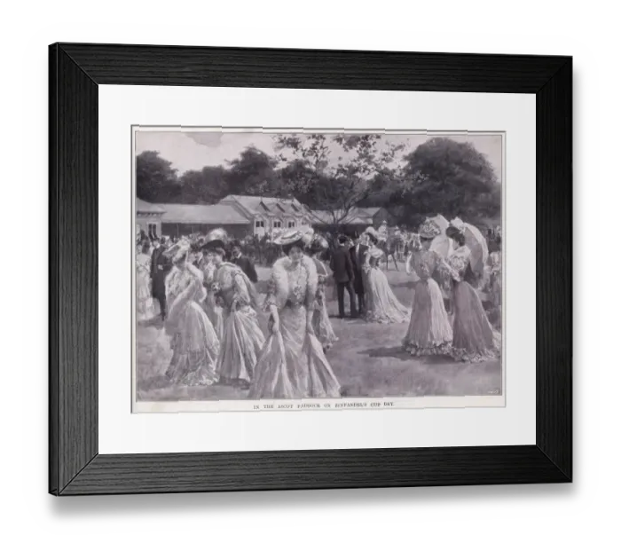 Framed Print : Zinfandels Cup Day, Ascot Framed Print : Zinfandels Cup Day, Ascot