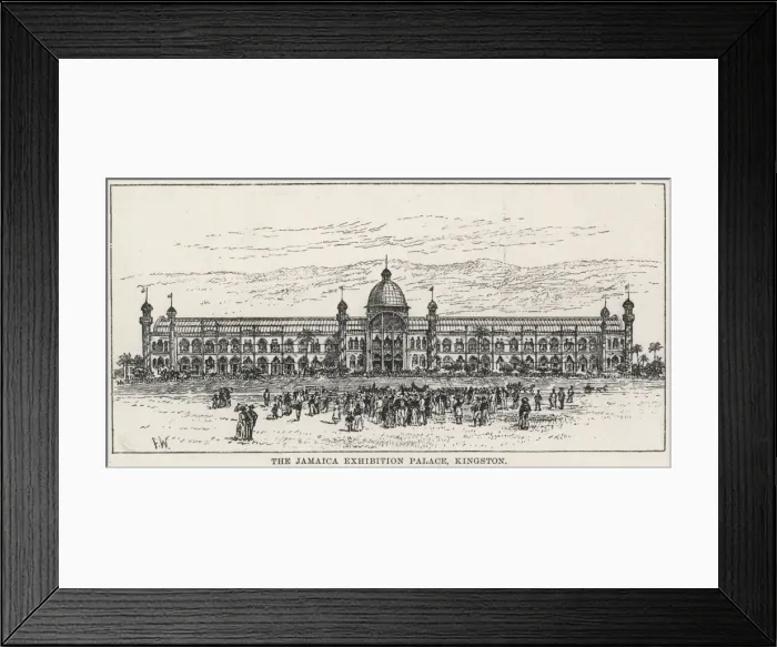 Framed Print : The Jamaica Exhibition Framed Print : The Jamaica Exhibition
