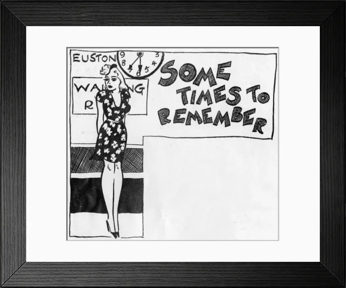 Framed Print : Young woman waiting at Euston Framed Print : Young woman waiting at Euston