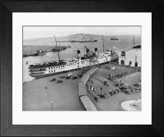 Framed Print : Port of Montevideo, Uruguay Framed Print : Port of Montevideo, Uruguay