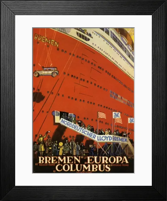 Framed Print : Bernd Reuters (1901-1958). Shipping 2. jpg Framed Print : Bernd Reuters (1901-1958). Shipping 2. jpg