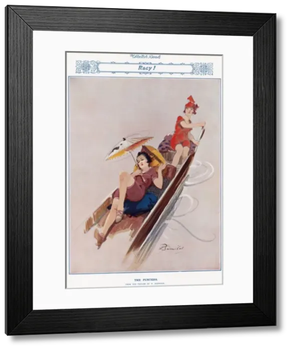 Framed Print : The Punters by William Barribal Framed Print : The Punters by William Barribal