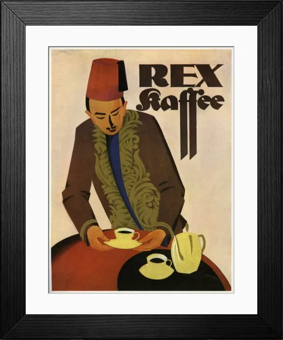 Framed Print : Coffee advert 1925. jpg Framed Print : Coffee advert 1925. jpg