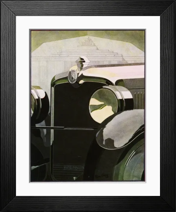 Framed Print : Bernd Reuters (1901-1958). Bentley Radiator 1928. jpg Framed Print : Bernd Reuters (1901-1958). Bentley Radiator 1928. jpg