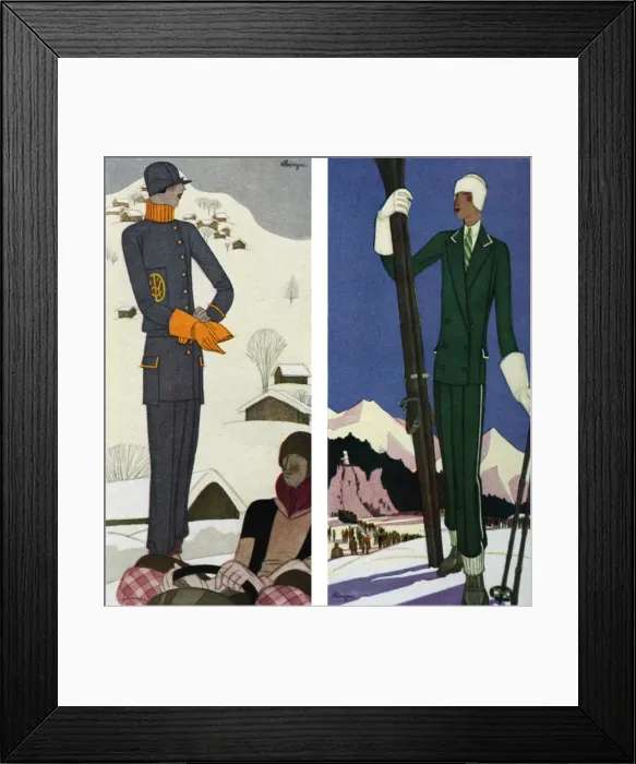 Framed Print : Deco fashion 5. Leon Benigni 1930. jpg Framed Print : Deco fashion 5. Leon Benigni 1930. jpg