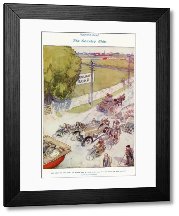 Framed Print : The Country Side by Illingworth Framed Print : The Country Side by Illingworth
