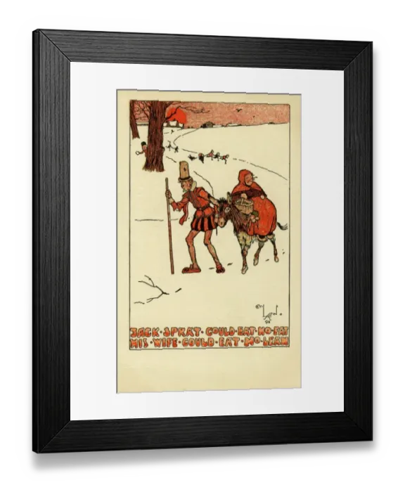 Framed Print : Hills. Jack Sprat Could Eat No Fat. Cecil Aldin. 1898. jpg Framed Print : Hills. Jack Sprat Could Eat No Fat. Cecil Aldin. 1898. jpg