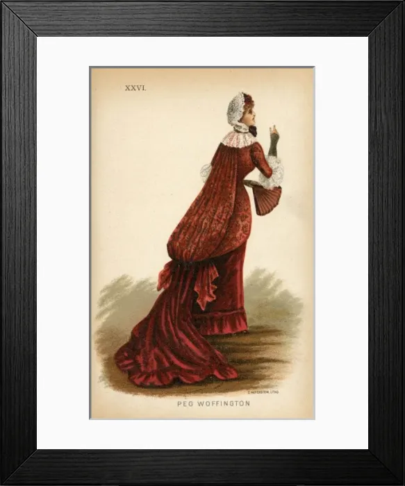 Framed Print : Peg Woffington Framed Print : Peg Woffington