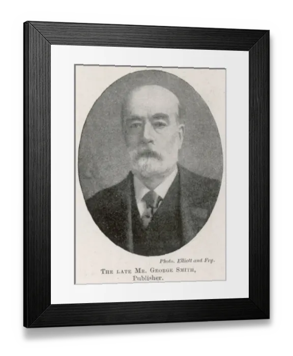 Framed Print : George Smith, publisher Framed Print : George Smith, publisher