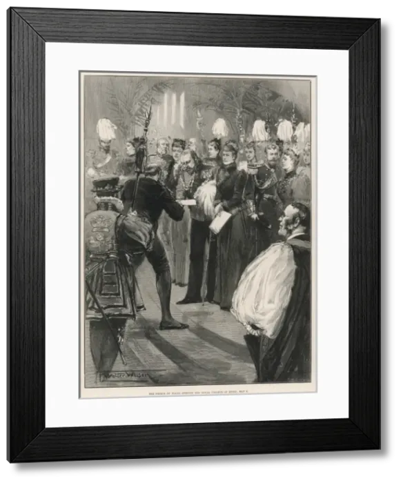 Framed Print : Royal College of Music opened Framed Print : Royal College of Music opened