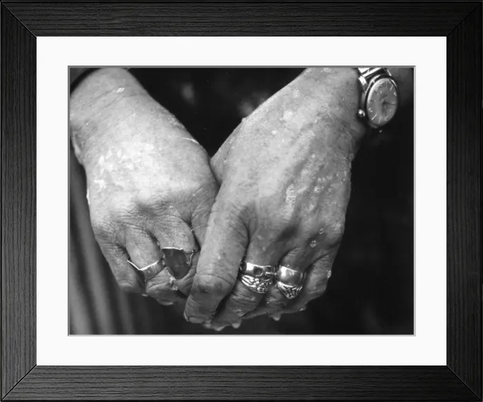 Framed Print : Gipsy womans hands Framed Print : Gipsy womans hands