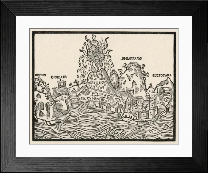 Framed Print : Monte Nuovo Framed Print : Monte Nuovo