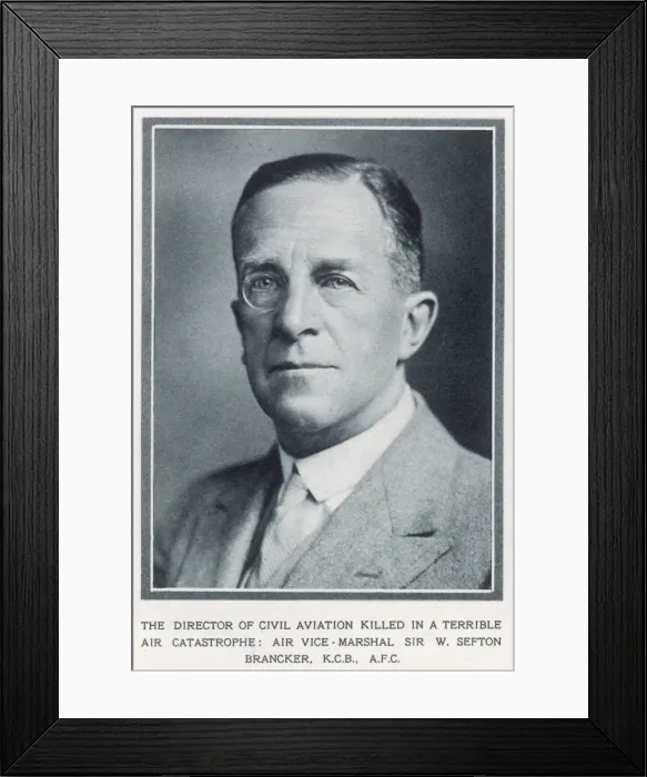 Framed Print : Air Vice-Marshal Sir W Sefton Brancker Framed Print : Air Vice-Marshal Sir W Sefton Brancker