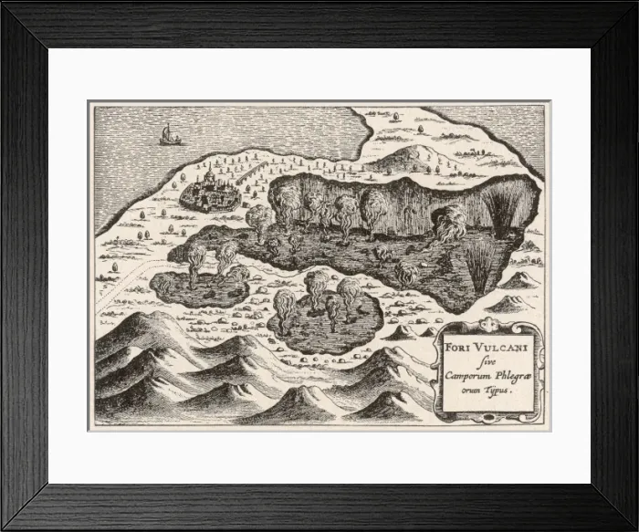 Framed Print : Fumeroles near Naples Framed Print : Fumeroles near Naples