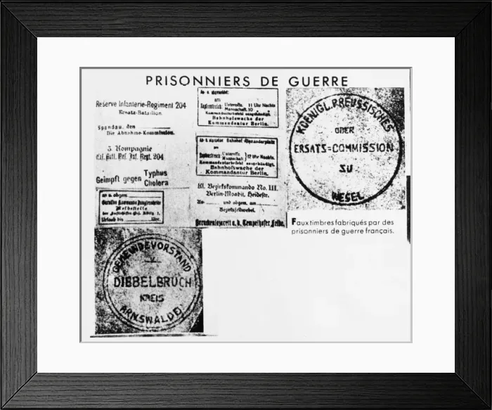 Framed Print : False stamps Framed Print : False stamps