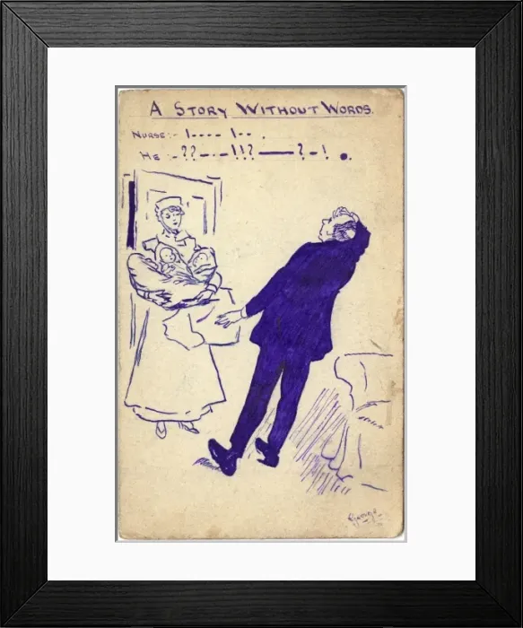 Framed Print : Its Triplets by George Ranstead Framed Print : Its Triplets by George Ranstead
