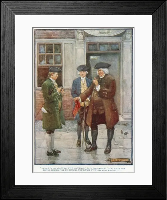 Framed Print : Samuel Johnson Framed Print : Samuel Johnson