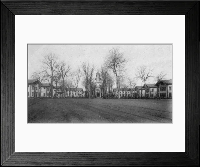 Framed Print : General view of Mettray Colony, France Framed Print : General view of Mettray Colony, France