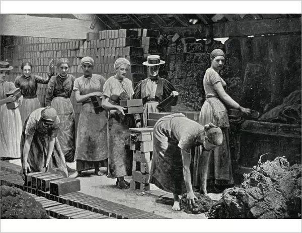 Women brickmakers in the Black Country