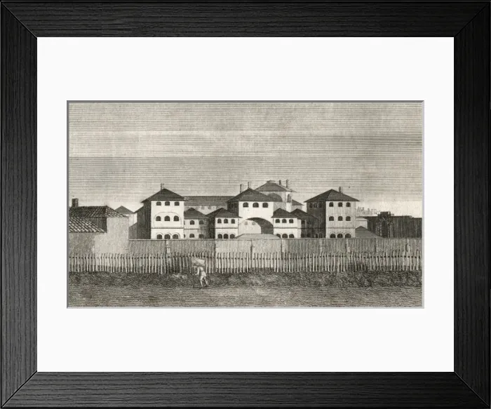 Framed Print : Middlesex House of Correction, Clerkenwell, London