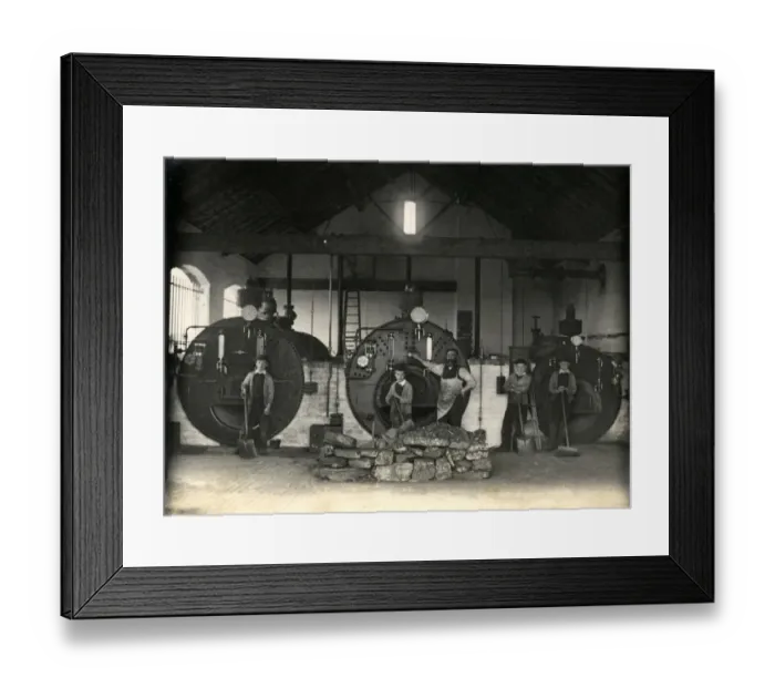 Framed Print : Boiler Room, Wigmore Schools, West Midlands Framed Print : Boiler Room, Wigmore Schools, West Midlands