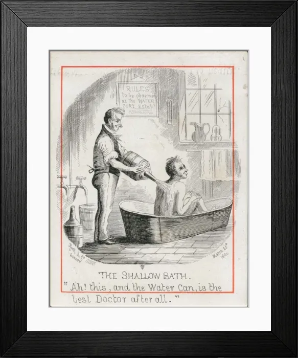 Framed Print : Malvern Water Cure (9) Framed Print : Malvern Water Cure (9)