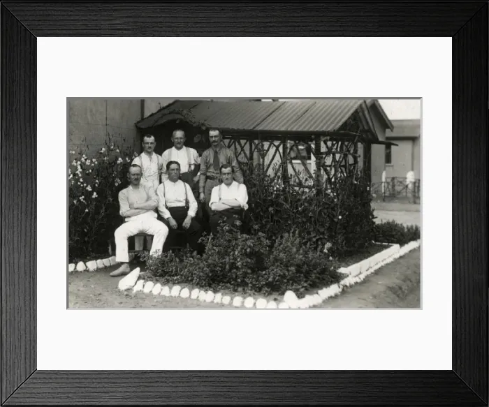 Framed Print : Prisoner of war camp, Catterick, Yorkshire Framed Print : Prisoner of war camp, Catterick, Yorkshire