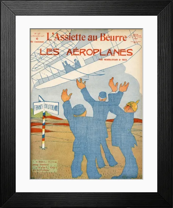 Framed Print : Flight - No more borders Framed Print : Flight - No more borders