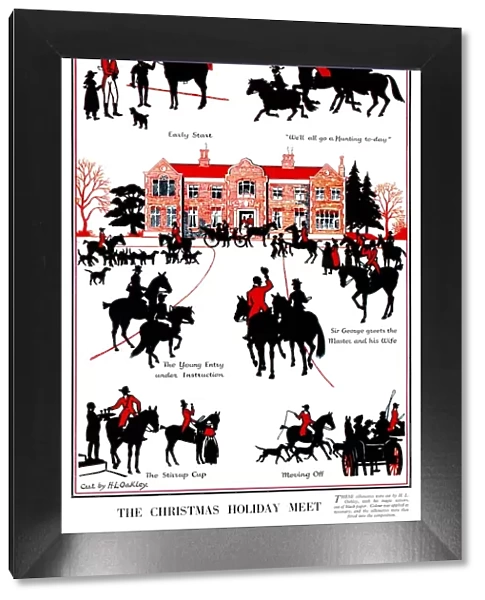 The Christmas Holiday Meet by H. L. Oakley