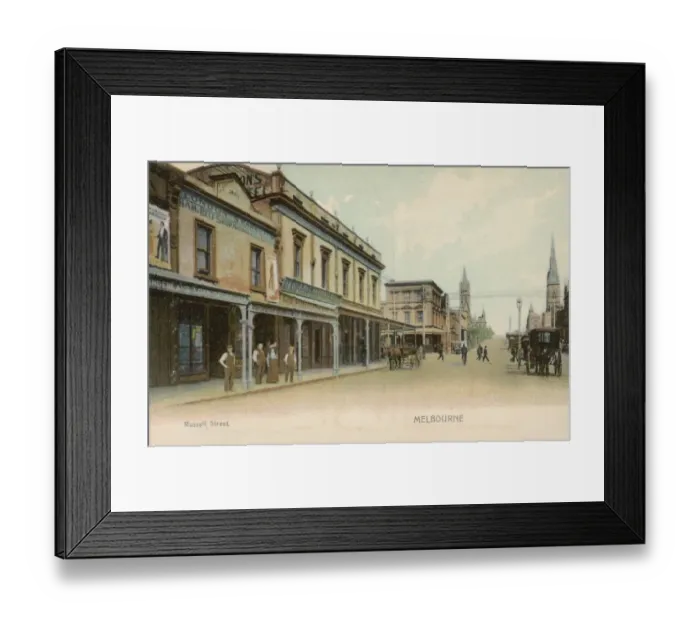 Framed Print : Melbourne, Australia Framed Print : Melbourne, Australia