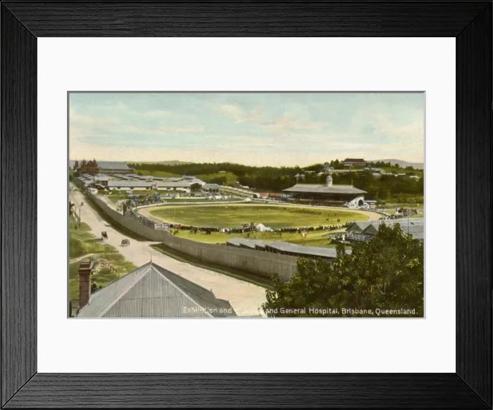 Framed Print : Brisbane Exhibition Ground Framed Print : Brisbane Exhibition Ground