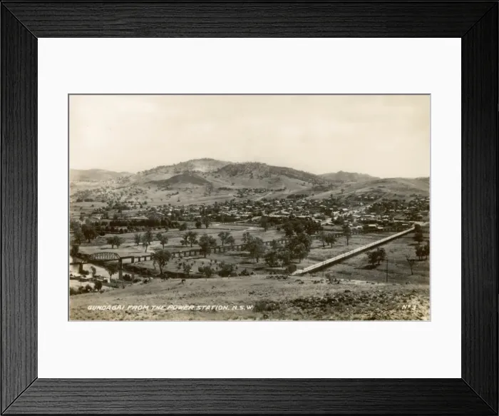 Framed Print : Gundagai, New South Wales Framed Print : Gundagai, New South Wales