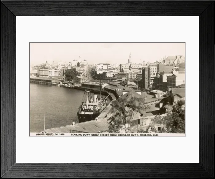 Framed Print : Brisbane, Australia Framed Print : Brisbane, Australia
