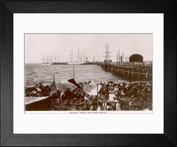 Framed Print : Wallaroo Beach, South Australia Framed Print : Wallaroo Beach, South Australia