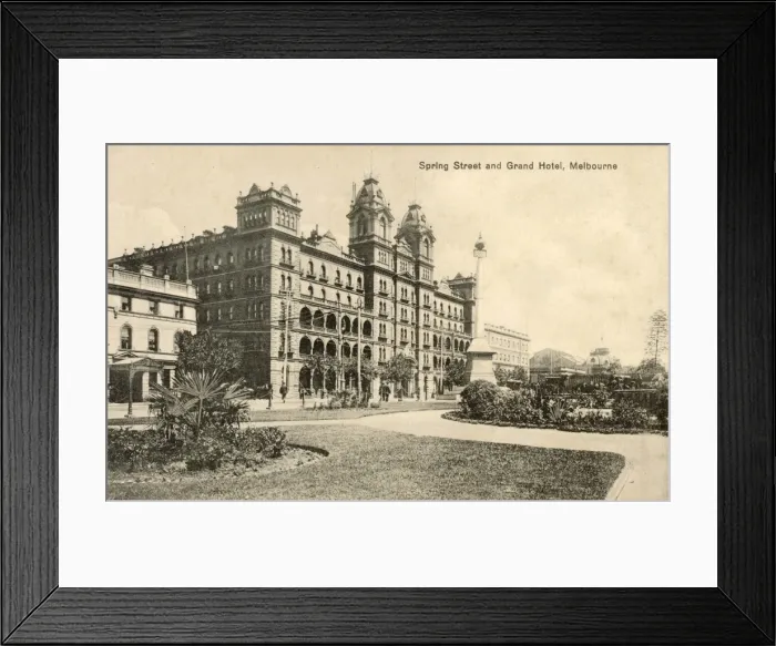 Framed Print : Melbourne, Australia Framed Print : Melbourne, Australia