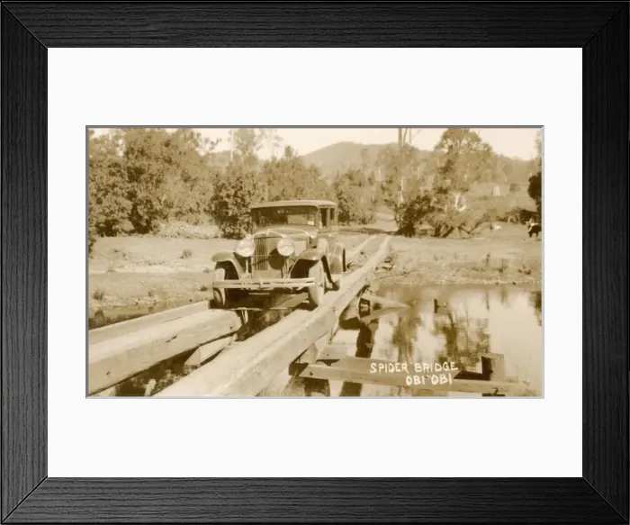 Framed Print : Obi-Obi, Australia Framed Print : Obi-Obi, Australia