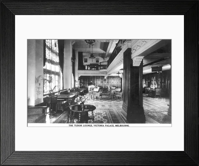 Framed Print : Victoria Palace Hotel, Melbourne Framed Print : Victoria Palace Hotel, Melbourne