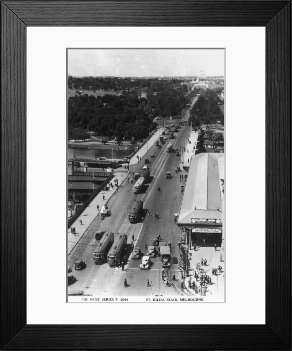 Framed Print : Melbourne, Australia Framed Print : Melbourne, Australia