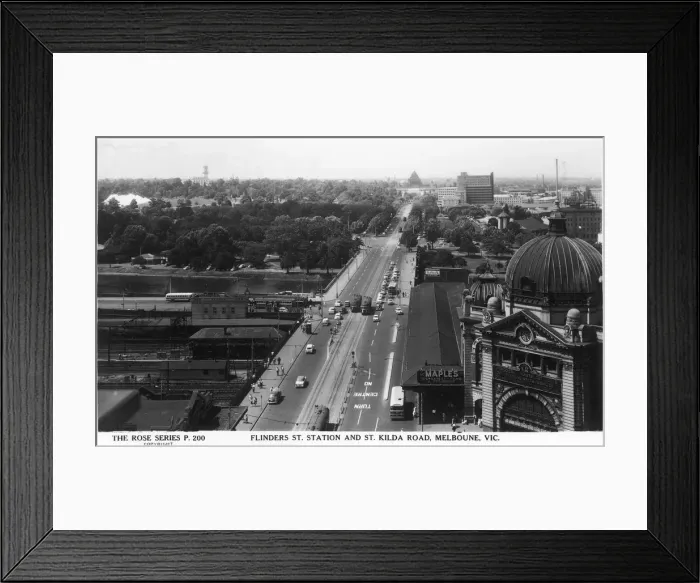 Framed Print : Melbourne, Australia Framed Print : Melbourne, Australia