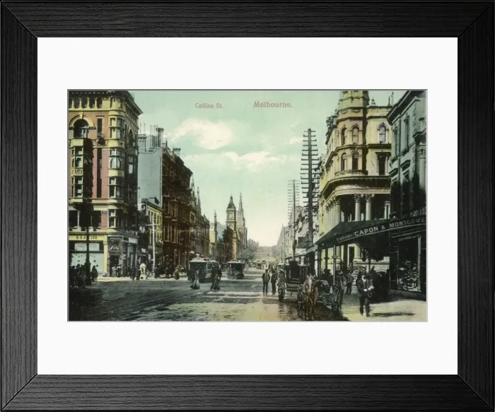 Framed Print : Melbourne, Australia Framed Print : Melbourne, Australia