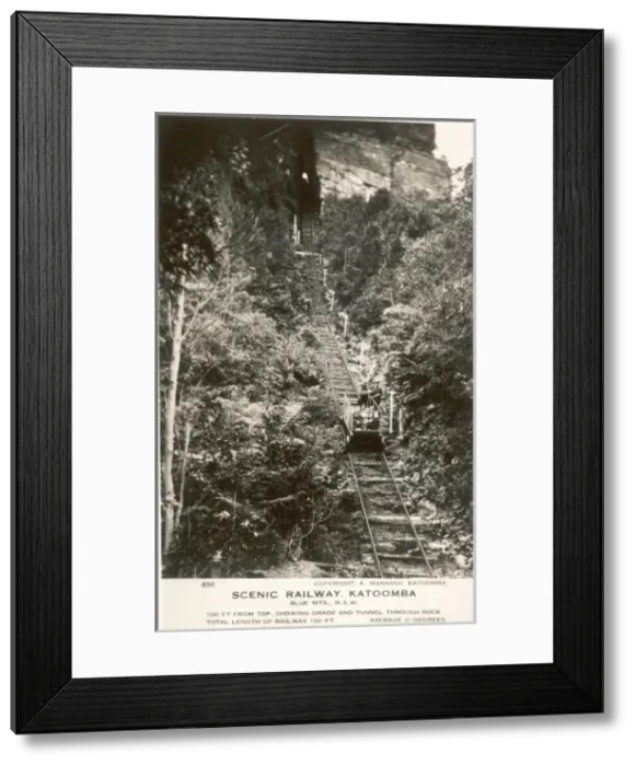 Framed Print : Scenic railway, Katoomba Framed Print : Scenic railway, Katoomba