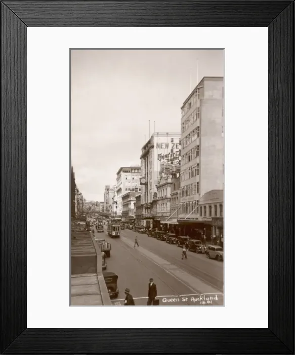 Framed Print : Auckland, New Zealand Framed Print : Auckland, New Zealand
