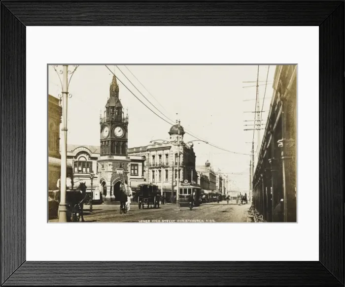 Framed Print : Christchurch, New Zealand Framed Print : Christchurch, New Zealand