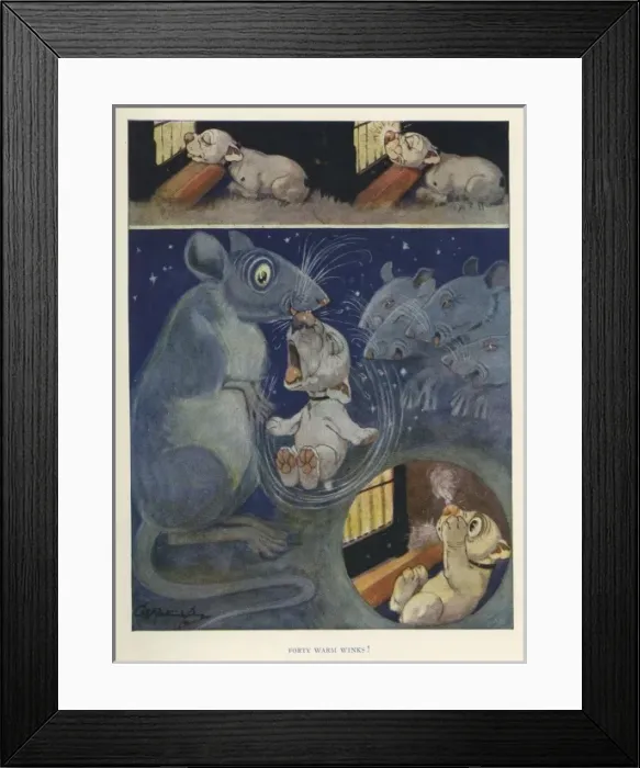 Framed Print : Forty Warm Winks Framed Print : Forty Warm Winks
