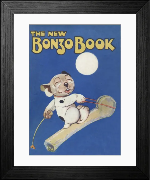 Framed Print : Bonzo Book cover Framed Print : Bonzo Book cover