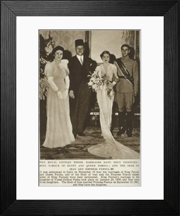 Framed Print : Royal marriages dissolved Framed Print : Royal marriages dissolved