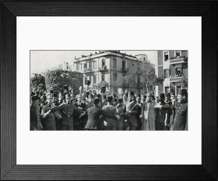 Framed Print : Enthusiasm on the eve of King Faruks wedding Framed Print : Enthusiasm on the eve of King Faruks wedding