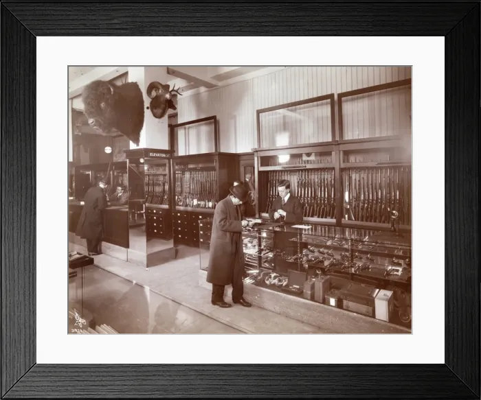 Framed Print : Abercrombie & Fitch, New York Framed Print : Abercrombie & Fitch, New York